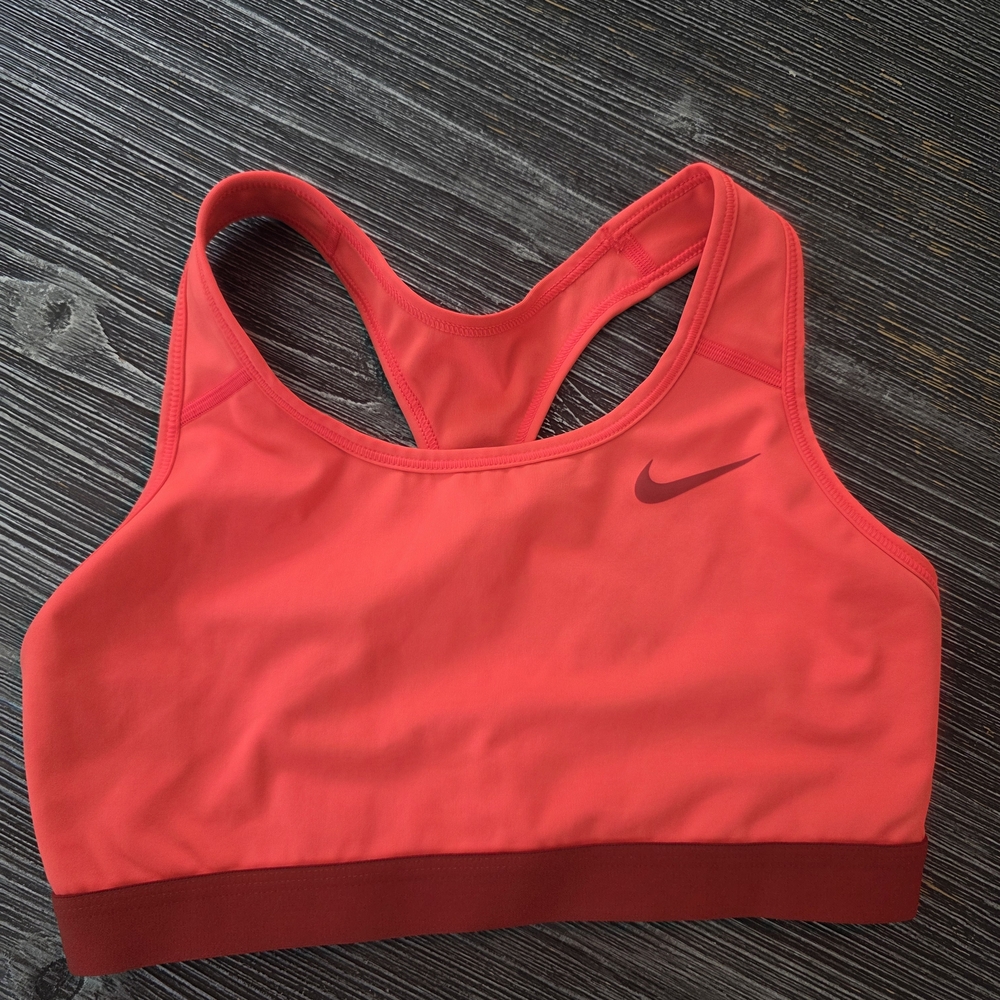 Nike Women's Vibrant Red Sports Bra